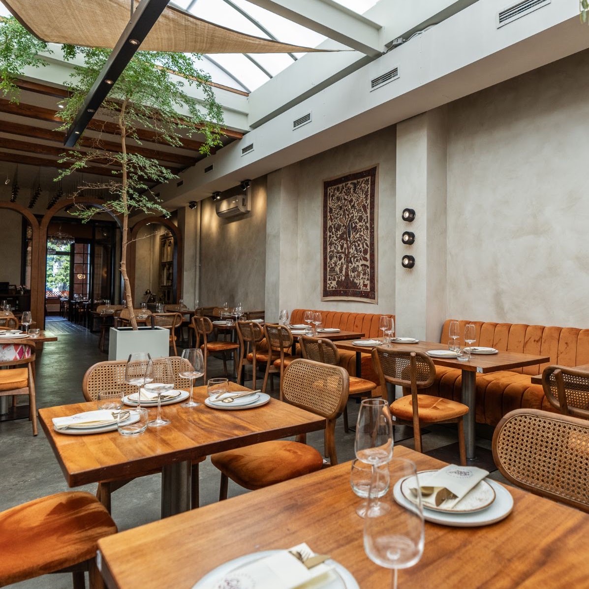 Interior of Dhol & Soul restaurant